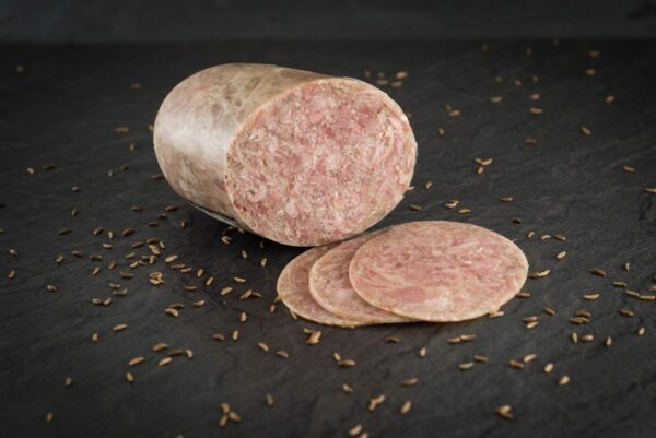 Bio Kümmel-Sülze, geschnitten