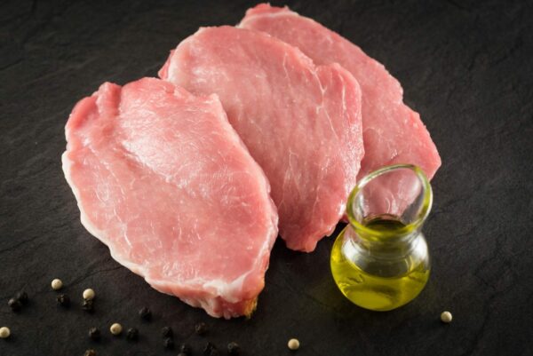 Bio Lachssteak vom Schwein