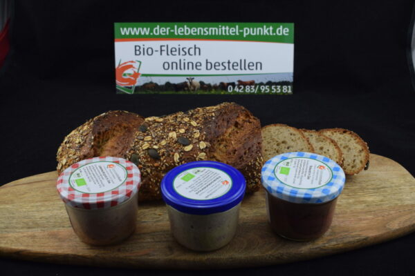 Bio Wurst im Glas- im 3er Set