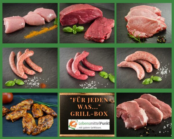 "Für jeden was..." Bio-Grill-Box