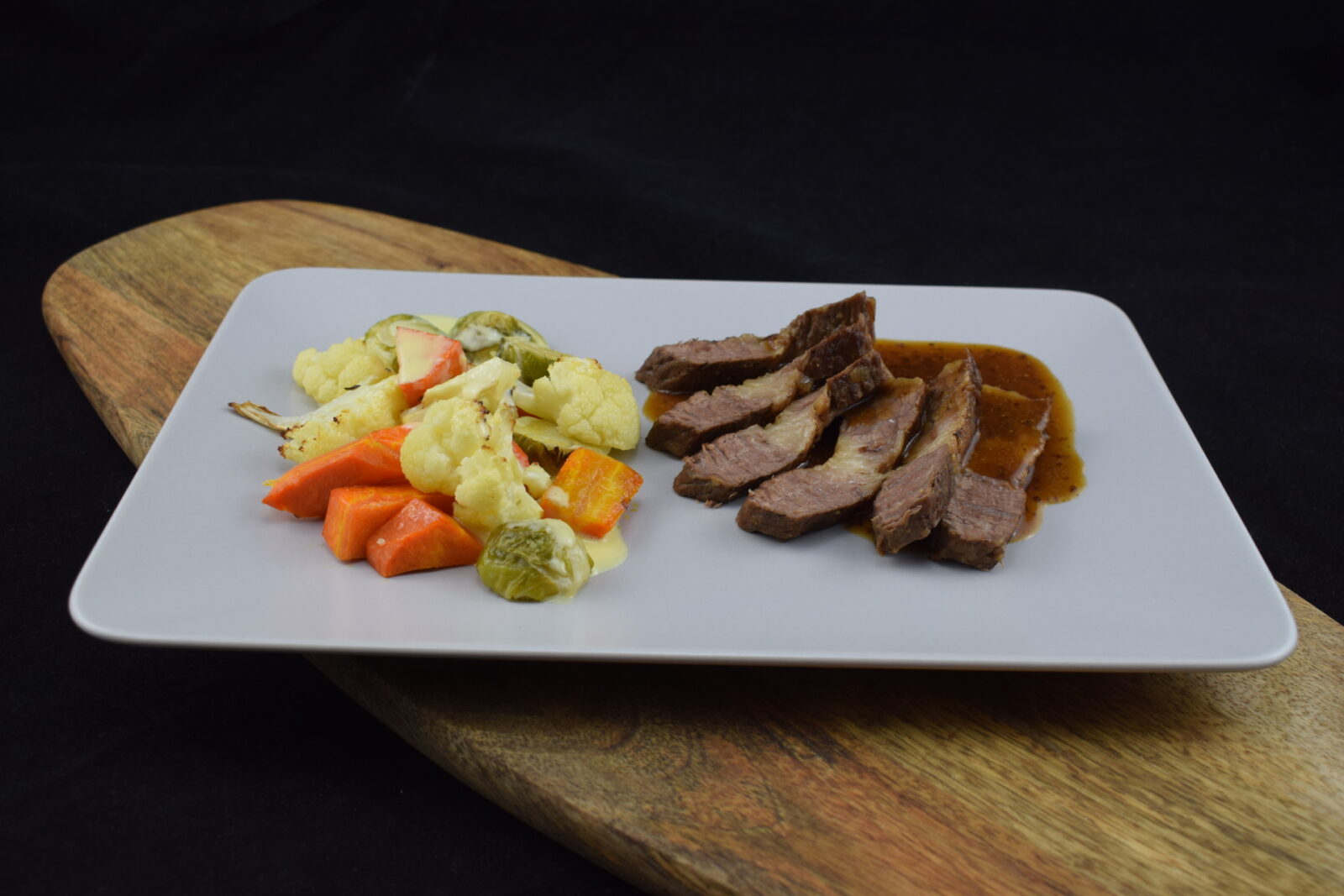 Brisket-geschmorte Rinderbrust